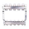 Коллекторная группа VALTEC VTc.582.EMNX.0604 4-x контурный ВР-НР 1"x3/4" DN 25 PN 10 с регулирующими и балансировочными клапанами 2
