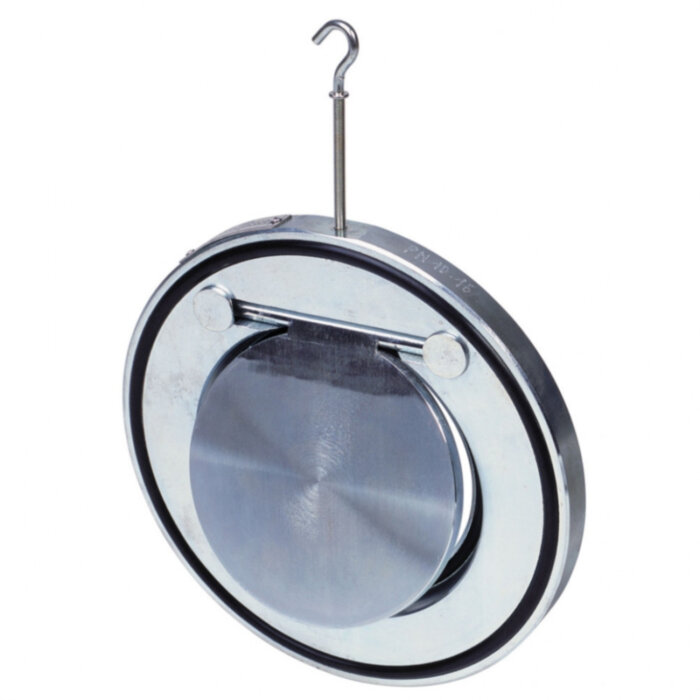 Клапан Tecofi CB6441 DN 250 обратный одностворчатый межфланцевый PN 16