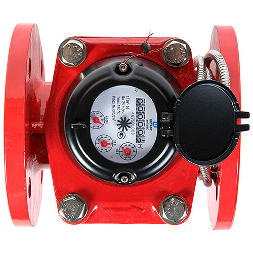 Счетчик промышленный Декаст СТВУ-65 ДГ1 (100 л/имп) холодной и горячей воды