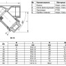 Фильтр сетчатый Y-образный Benarmo 5021 SS316 ВР 3/8" DN 10 PN 40 резьбовой нержавеющая сталь 2