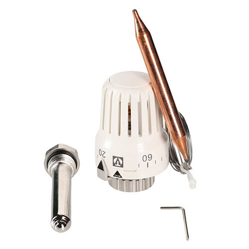 Головка термостатическая VALTEC VT.3011.0.0 М30х1,5 с выносным погружным датчиком температуры