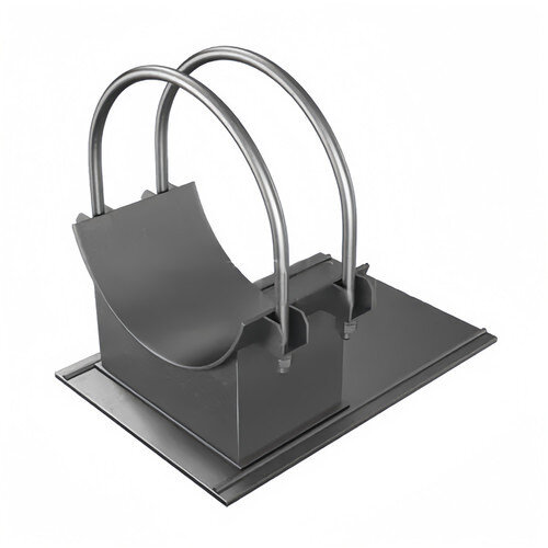 Опора 134 Ду 820 ОСТ 34-10-623-93 скользящая неподвижная Тип-2 H 100 коррозионностойкая сталь