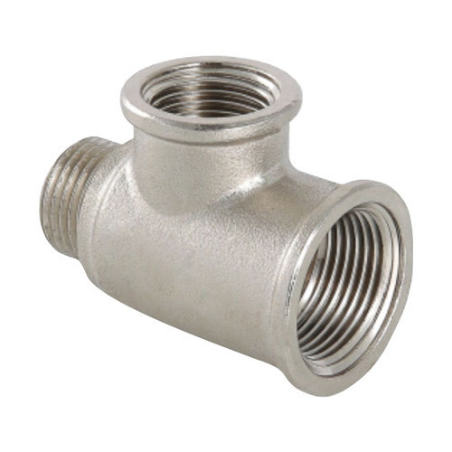 Тройник переходной VALFEX VF.134 ВР-НР 3/4"x3/4"x1/2" Ду 20x20x15 Ру 40 никелированный латунный 1