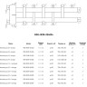 Коллектор распределительный ROMMER RDG-0018-024036 6-ти контурный НР 1"x1 1/2" Ду 40 Ру 4 дублёр компакт с гидравлическим разделителем 3