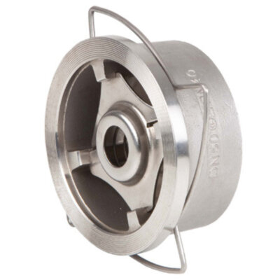 Клапан обратный пружинный Genebre 2415 Ду25 Ру40 нерж. сталь межфланцевый