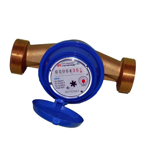 Счетчик для холодной воды Водомер ОВСХд-32 крыльчатый одноструйный резьбовой с импульсным выходом