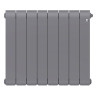 Радиатор биметаллический Royal Thermo Infinity 500 (8 cекций) Silver Satin 2